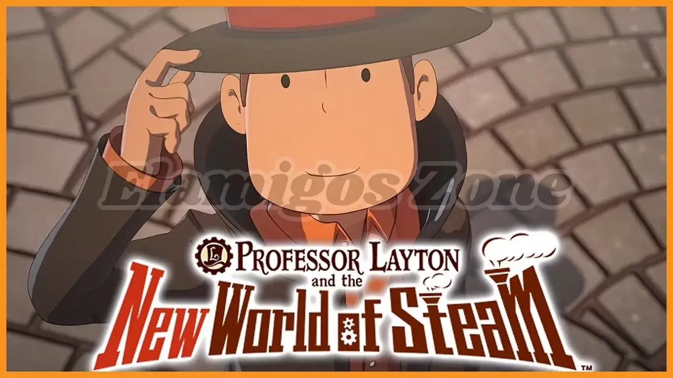 Professor Layton and The New World of Steam Free Download New PC Game Latest Version 2026 Highly Compressed | ElamigosZone