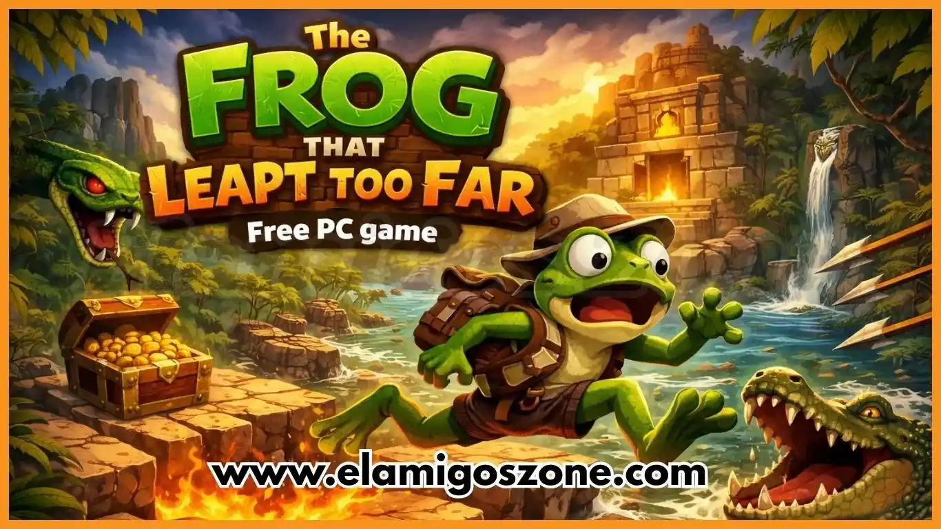 The Frog That Leapt Too Far Free Download New PC Game Full Version 2026 Highly Compressed | ElamigosZone