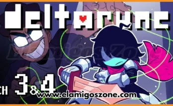 Deltarune Chapters 3 & 4 Free Download New PC Game 2025 Full Update Version Highly Compressed | ElamigosZone